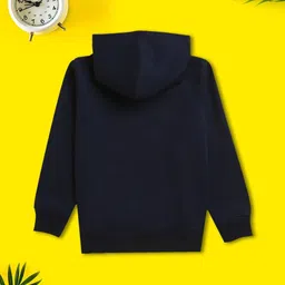 NUSYL Boys Printed Hooded Pullover Sweatshirt image 2