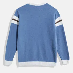 Monte Carlo Boys Colourblocked Fuzzy Sweater image 5