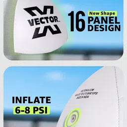 VECTOR X Thrifty Textured Machine Stitched Football image 5