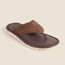 Metro Men Leather Comfort Sandals-picture-30