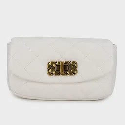 MINI WESST PU Structured Sling Bag with Tasselled image 4