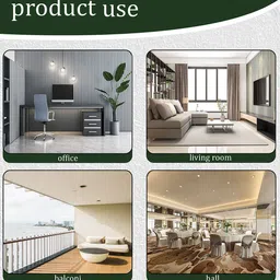 Kuber Industries White Hanging Artificial Plant With Pot image 4