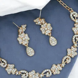 Women Click Stone-Studded Jewellery Set-picture-28