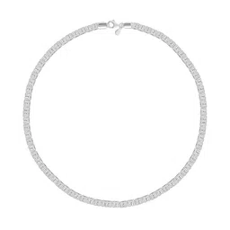 GIVA Men 925 Sterling Silver Rhodium-Plated Valour Chain image 2