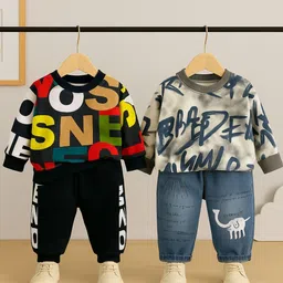 Googo Gaaga Boys Printed Trousers image 2