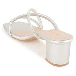 DressBerry Party Block Sandals image 5