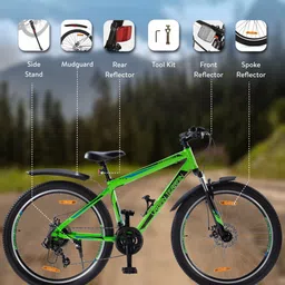 URBAN TERRAIN UT3012S27.5 27.5T 21-Speed Shimano Gear Mountain Bicycle image 2