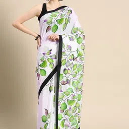 BUTA BUTI Floral Pure Cotton Saree-picture-16