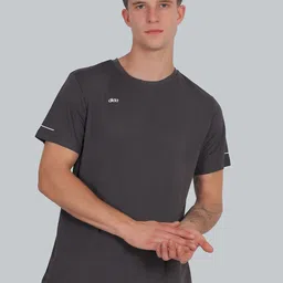 DIDA Men Dri-FIT Solid Round Neck T-shirt-picture-48