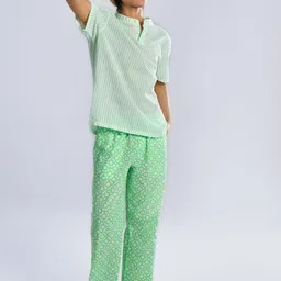 Terra Luna Men Printed Trousers-picture-34