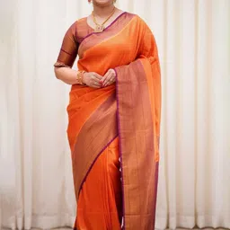 Areca Designer Woven Design Zari Pure Silk Banarasi Saree-image-53