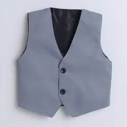 Jeetethnics Boys 5-Pcs Single Breasted Suit image 5