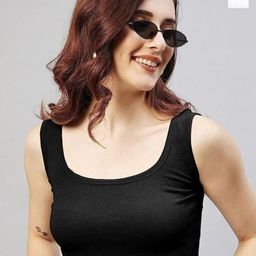MIXFIT Women Pack Of 2 Solid Knitted Crop Top-picture-27