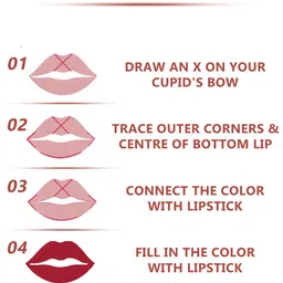 PERPAA Velvet Kiss Set of 3 Waterproof Matte Lipstick -3.5 ml Each -Shades- 02- 03- 06 image 5