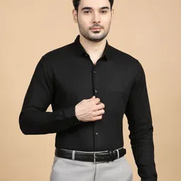Kuons Avenue Smart Spread Collar Cotton Formal Shirt-picture-22
