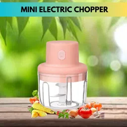 guggu Chopper (Electric Rechargeable Chopper) for Kitchen Vegetable Garlic Onion W156 Electric Vegetable & Fruit Chopper-picture-33