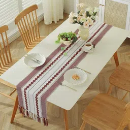 gleam Maroon 182.88 cm Table Runner image 5