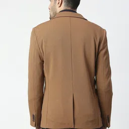 basics Men Solid Single Breasted Casual Blazer-picture-19