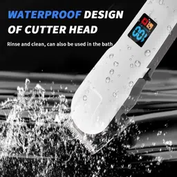 RAJPOOTSHOPPY A319(PROFESSIONAL HAIR TRIMMER) 2000 mAh Battery with LCD Battery Display Trimmer 240 min Runtime 4 Length Settings image 4