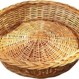vmd Ro. 10" BROWN BASKET FOR FRUIT STORAGE , HEMPAR , GIFT, Decoration, ( 1 PCS) Bamboo Fruit & Vegetable Basket-picture-39