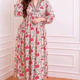 rohika Women Viscose Rayon Kurti Pant Set image 2