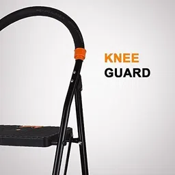 parasnath Black Dimaond 2 Step Ladder Folding Ladder Multi-Purpose Ladder Mild Aluminium Ladder image 2