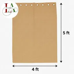 lalora 150 cm (5 ft) Window Velvet Blackout Curtain (Pack Of 2) image 5