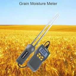 goodsbazaar LCD Display Grain Moisture Meter Fiber Moisture Meter Probe Type for Whear,Corn All-in-One Digital Moisture Measurer image 2