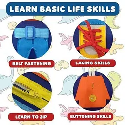 sovexa Educational Busy Board | Montessori Learning Toy for Baby Boys & Girls image 3