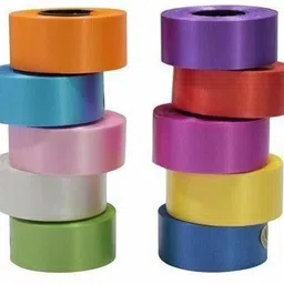 kigs enterprise Pack of 10 Pcs 1 Inch Premium Plastic Curling Ribbon 10 Mtr Each Multicolor 1 inch 10 mtr in Each roll (Pack of 10 Pcs) Multicolor PP (Polypropylene) Ribbon-picture-34