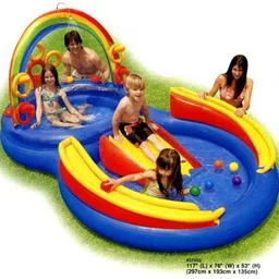 tiny tales Inflatable Kids Bath Tub For Children Rainbow Inflatable Swimming Pool-picture-31
