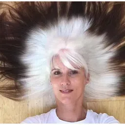 florero Hair Color& Quick Dry Temporary , white image 4