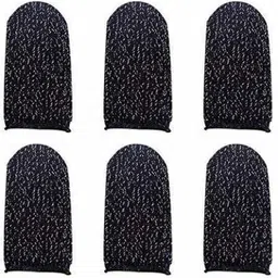 crozier Pubg Finger Sleeve for Gaming Touchscreen Anti Sweat Breathable Multicolour 3 Pair Finger Sleeve-picture-11