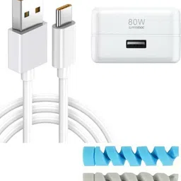 urcart Wall Charger Accessory Combo for 80W Sam-Sung Galaxy Tab S10 FE 5G Quick Dash Flash Super Vooc-picture-18