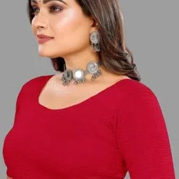 lambodar textiles Round Neck Women Blouse image 4