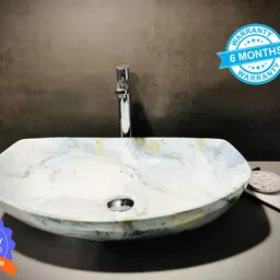 inlet Premium Designer Ceramic Wash Basin (23*16*5)(M48) Table Top Basin-picture-10