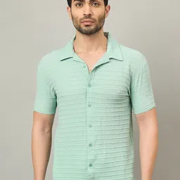 REPRISE Men Horizontal Stripes Casual Shirt-picture-37