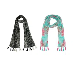 StoleVilla Girls Printed Stole-image-93