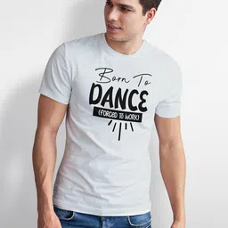 Seekbuylove Men Typography Printed Bio Finish T-shirt image 4