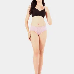 Bodycare Pack Of 3 Premium Assorted Self-Designed Cotton Mid-Rise Basic Briefs - 5208 image 2