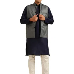 URBAN KANYA Men Regular Pure Cotton Kurta with Trousers-image-42