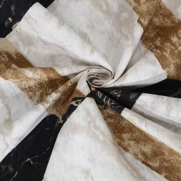 Homybees Multicoloured Geometric 220 TC Bedsheet with 2 Pillow Covers image 4