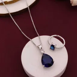 Laksh Enterprise Women Necklace and Ring Set-picture-51