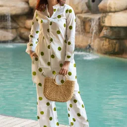 MIRCHI FASHION Printed Tunic With Palazzos Co-Ords image 3