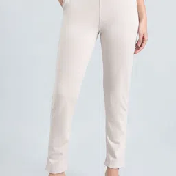 Go Colors Women Slim Fit Trousers-picture-35