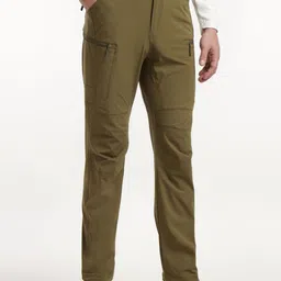 MOUNTMILLER Men Mid-Rise Easy Wash Trekking Trousers-image-40
