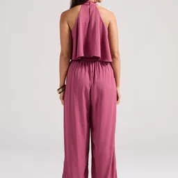 20Dresses Halter Neck Top With Trousers Co-Ords Set image 2