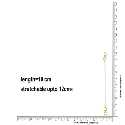 Anouk Gold-Plated Artificial Stones Contemporary Ear Cuff Earrings image 3