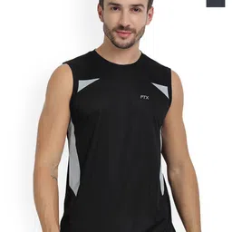 FTX Pack Of 2 Colourblocked Gym Vests 709-2_709-11-S-picture-44