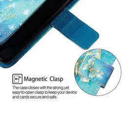 PEEPERLY Flip Back Cover Case for Samsung Galaxy S23 Ultra Butterfly Wallet Leather Case image 5